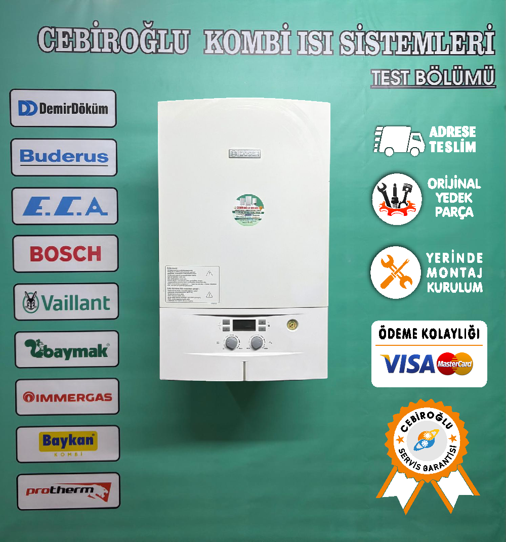 BOSCH Yoğuşmalı 2 El Kombi