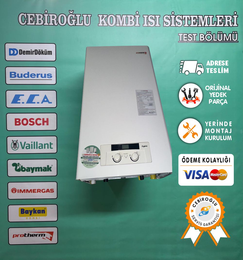 PROTHERM LYNX SIFIR AYARINDA ORJİNAL TÜM BAKIMLARI YAPILDI FULL GARANTİLİ